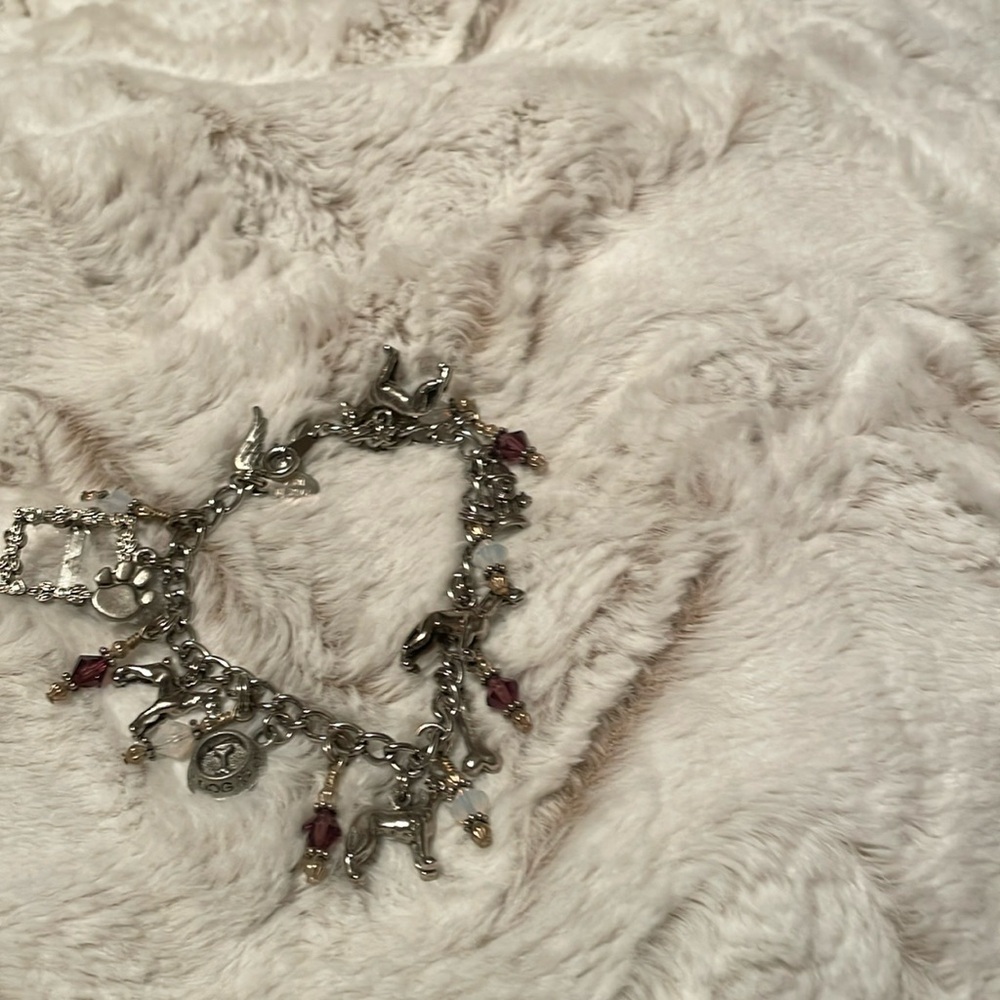 Costume dog charm bracelet